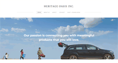 Desktop Screenshot of heritageoasis.com