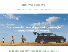 Tablet Screenshot of heritageoasis.com